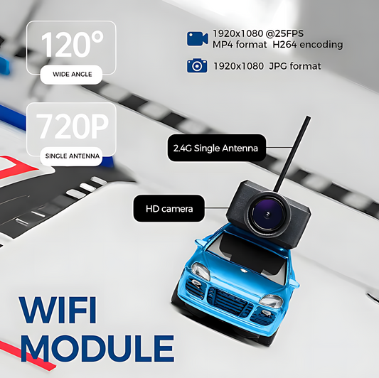 Coche a control remoto con cámara FPV